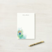 Stellen Sie die Eigenschaft Wasserfarbenparkfeder Post-it Klebezettel (Auf Schreibtisch)