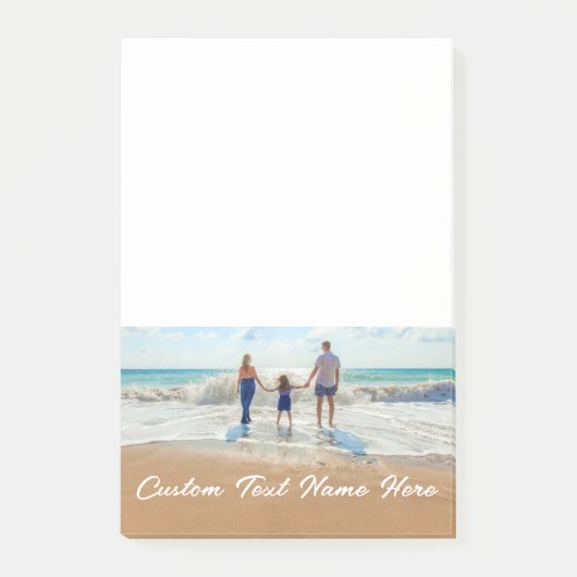 Stellen Sie die Notizen für Ihr Foto mit dem Textn (Vorderseite)