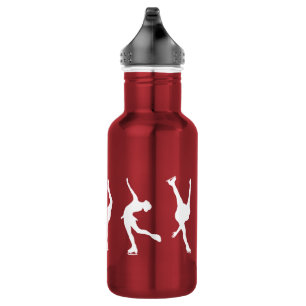Stellen Sie die Skaten-Wasser-Flasche (18 Unze) Edelstahlflasche