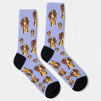 Stellen Sie die Socken mit einem beliebigen Gesich