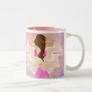 Stellen Sie die Sun-Engels-Tasse gegenüber Zweifarbige Tasse