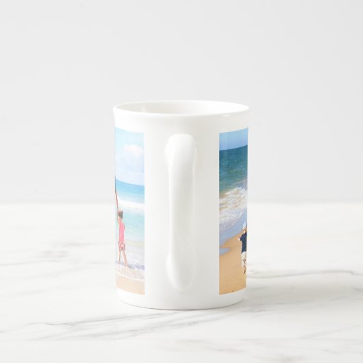 Stellen Sie die Tasse der China für die Collage Co (Rückseite)