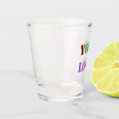 Stellen Sie die Werbeaktion für Ihr Logo oder Ihr  Schnapsglas (Links)