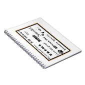 Stellen Sie dieses dar! Notizbuch Notizblock (Rechte Seite)