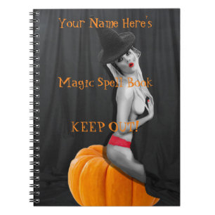Stellen Sie dieses Magic Spell Book Journal ein Notizblock