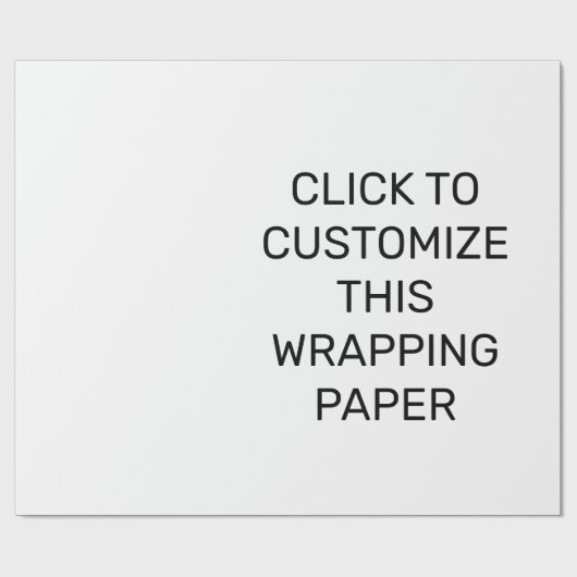 STELLEN SIE DIESES WRAPPPAPIER EIN GESCHENKPAPIER (Flach)