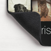 Stellen Sie ein Instagram Foto her Mousepad (Ecke)