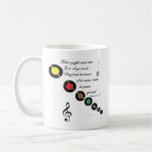 Stellen Sie eine frohe Geräusche Tasse her (Links)