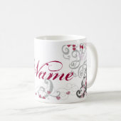 Stellen Sie eine NamensTasse her Kaffeetasse (VorderseiteRechts)