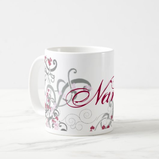 Stellen Sie eine NamensTasse her Kaffeetasse (Vorderseite Links)