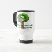 Stellen Sie einen Baum glücklich keine Reisebecher (Vorderseite Links)