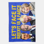 STELLEN Sie ES, BREXIT IST EINE FARCE-Spaß Geschirrtuch (Vertikal)