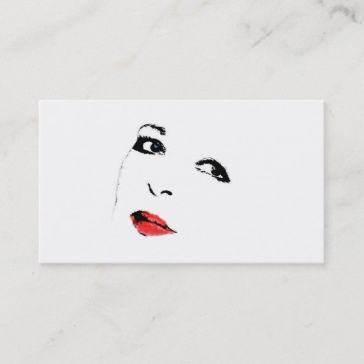 stellen Sie es gegenüber Visitenkarte (Vorderseite)