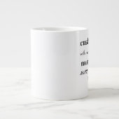 Stellen Sie es persönliche Jumbo-Tasse (Vorderseite)