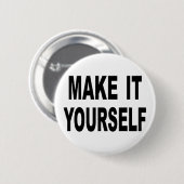 Stellen Sie es sich kundenspezifische Button (Vorne & Hinten)