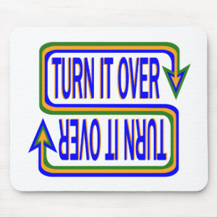 Stellen Sie es um das inspirierende Sprichwort-Zit Mousepad
