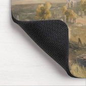 Stellen Sie Friedhof und Kirche, Platte 'vom Se Mousepad (Ecke)