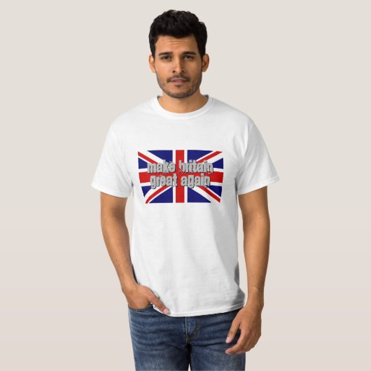 STELLEN Sie GROSSBRITANNIEN GROSSES WIEDER T-Shirt (Vorne ganz)