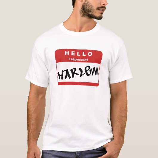 Stellen Sie Harlem dar T-Shirt (Vorderseite)