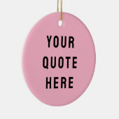 Stellen Sie Ihr Angebot hier Personalisiert ein ro Keramik Ornament (Rechts)