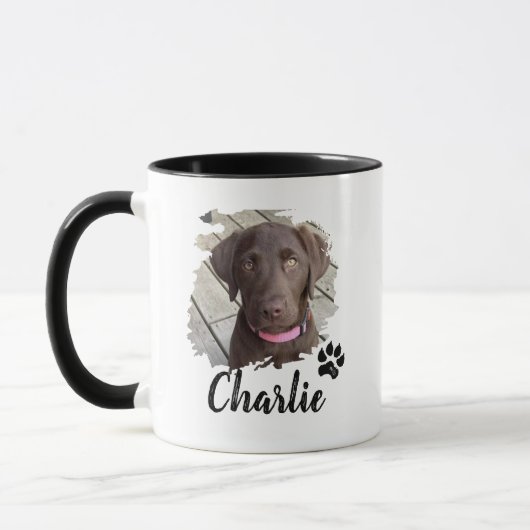 Stellen Sie Ihr DoG-Design hier ein Tasse (Links)