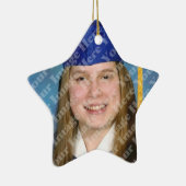 Stellen Sie Ihr eigenes 2 mit Seiten versehenes Keramikornament (Rechts)