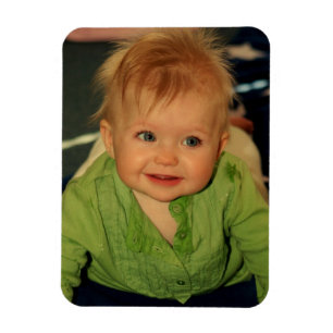 Stellen Sie Ihr eigenes Baby-Foto-Magnet-Andenken Magnet