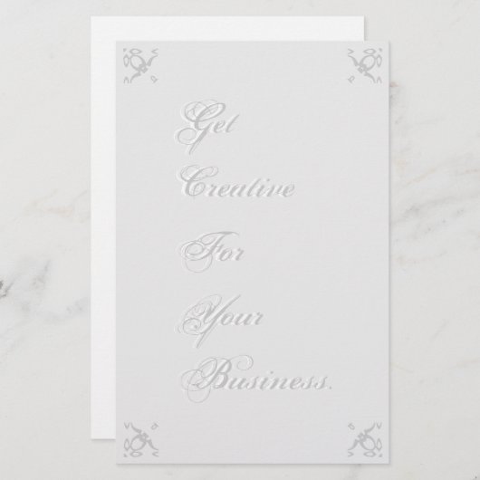 Stellen Sie Ihr eigenes Briefpapier her (Vorne/Hinten)