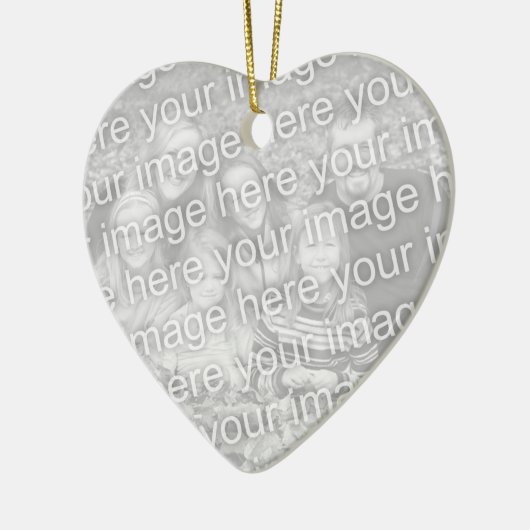 Stellen Sie Ihr eigenes einseitiges Keramikornament (Links)