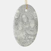 Stellen Sie Ihr eigenes einseitiges ovales Keramikornament (Rechts)