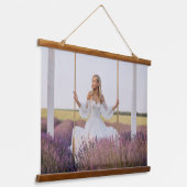 STELLEN SIE IHR EIGENES FOTO-DIY-BRIDE-Bild ein. Wandteppich Mit Holzrahmen (Gewinkelt)
