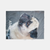 Stellen Sie Ihr eigenes Foto her Fleecedecke (Vorderseite (Horizontal))