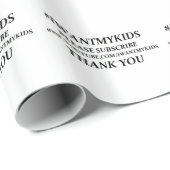 Stellen Sie Ihr eigenes glattes Packpapier her (Rolleneckpunkt)