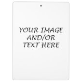 Stellen Sie Ihr eigenes Klemmbrett her (Rückseite)