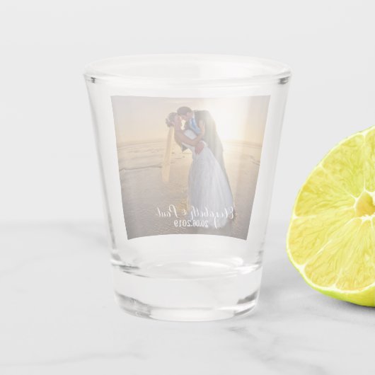 Stellen Sie Ihr eigenes kundenspezifisches Schnapsglas (Rückseite)