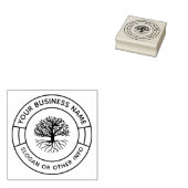 Stellen Sie Ihr eigenes modernes Round-Business-Lo Gummistempel (Stempel)