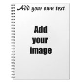 Stellen Sie Ihr eigenes Notizbuch her Notizblock (Vorderseite)