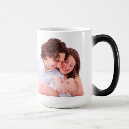 Stellen Sie Ihr eigenes personalisiertes Foto her Verwandlungstasse (Rechts)