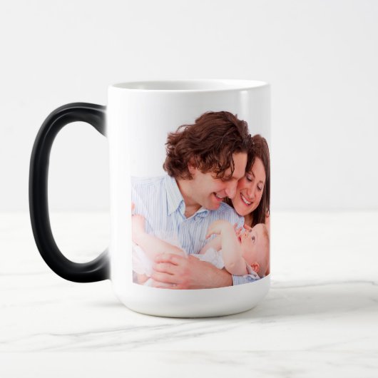 Stellen Sie Ihr eigenes personalisiertes Foto her Verwandlungstasse (Links)