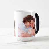 Stellen Sie Ihr eigenes personalisiertes Foto her Verwandlungstasse (VorderseiteRechts)