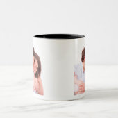 Stellen Sie Ihr eigenes personalisiertes Foto her Zweifarbige Tasse (Mittel)