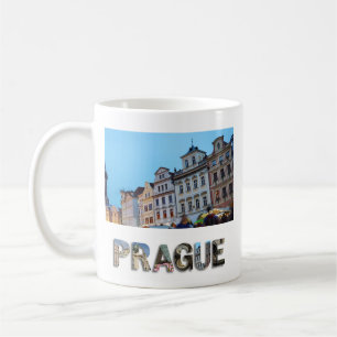 Stellen Sie Ihr eigenes Prag-Ferien-Reise-Foto her Kaffeetasse