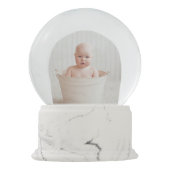 Stellen Sie Ihr eigenes Schneekugel (Rückseite)