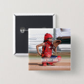 Stellen Sie Ihr eigenes Sport-Foto her Button (Vorne & Hinten)