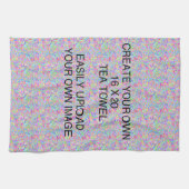 Stellen Sie Ihr eigenes Tee-Tuch her Geschirrtuch (Horizontal)