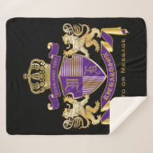 Stellen Sie Ihr eigenes Wappen Sherpadecke (Vorderseite (Horizontal))