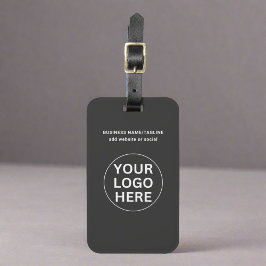 Stellen Sie Ihr Firmenlogo Beruflich sauber und gr Gepäckanhänger