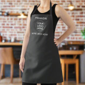 Stellen Sie Ihr Firmenlogo Beruflich sauber und gr Schürze