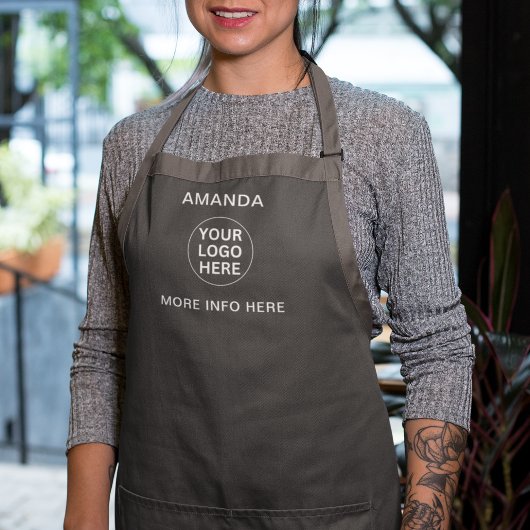 Stellen Sie Ihr Firmenlogo Beruflich sauber und gr Schürze