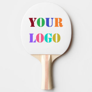 Stellen Sie Ihr Firmenlogo oder Foto Ping Pong Pad Tischtennis Schläger